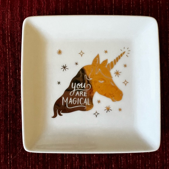 Paper Source Jewelry - Cute Unicorn Jewelry Dish 🦄